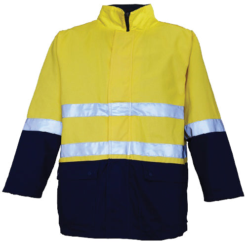 4 In 1 Two Tone Jacket With 50mm Reflective Tape