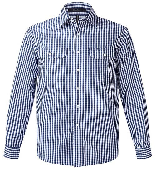 Pilbara Men's Check L/S Shirt