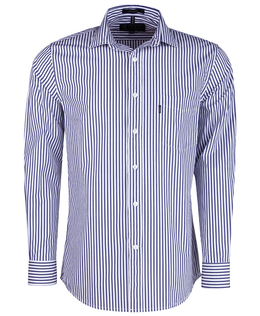 Pilbara Men's L/S Shirt, Single Pocket