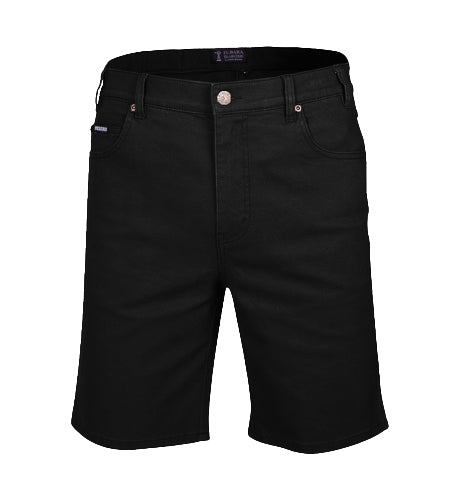 Pilbara Men's Cotton Stretch Jean Shorts