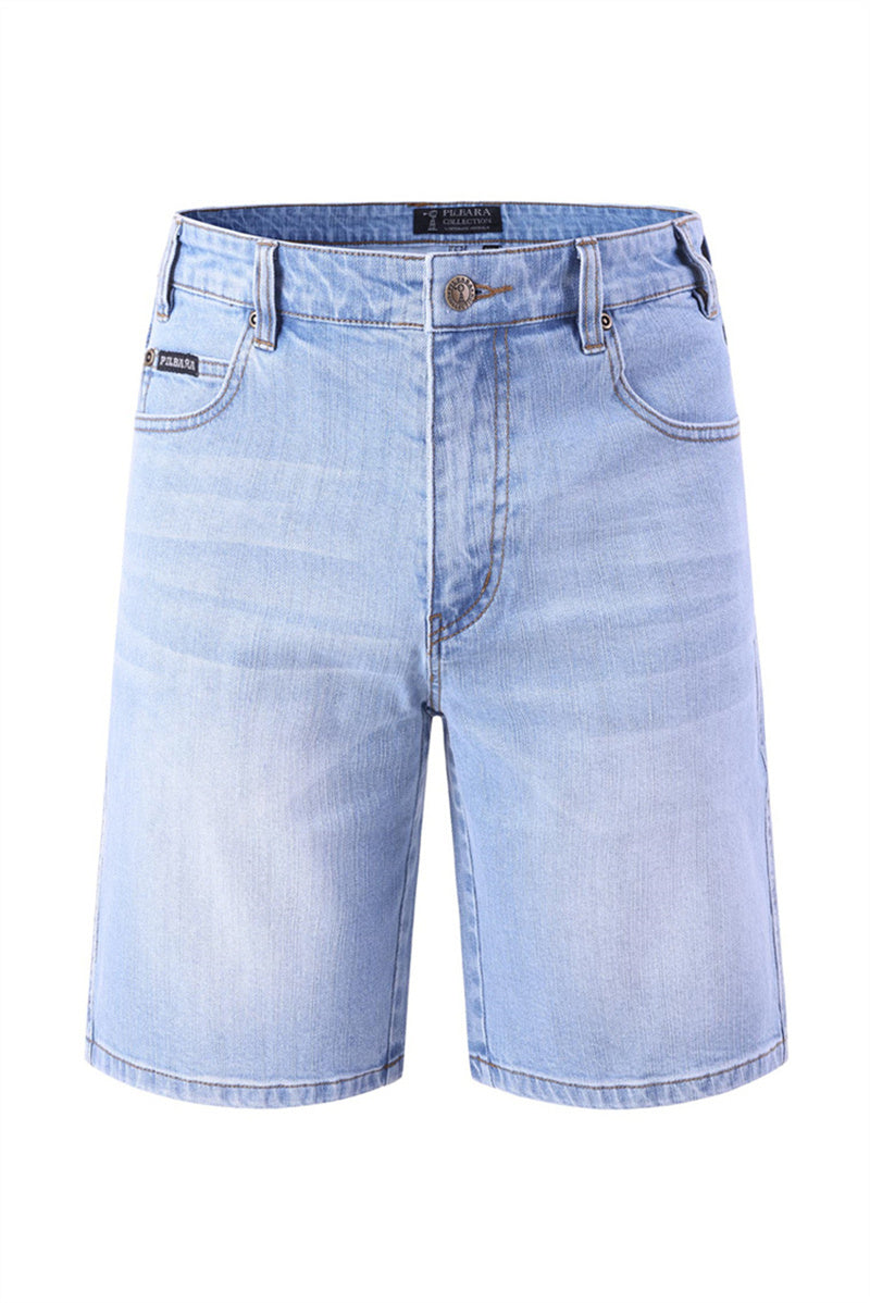 Pilbara Men's Stretch Denim Jean Shorts