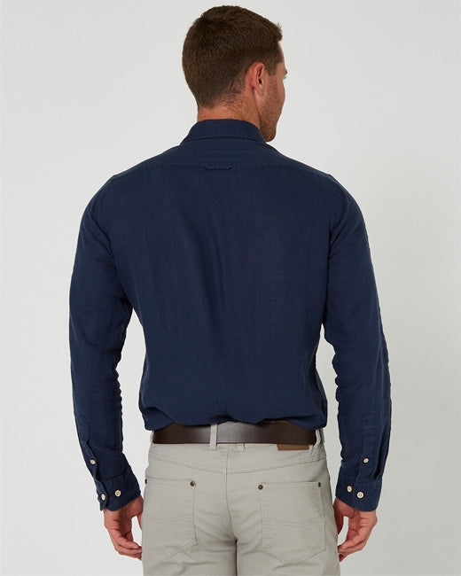 Pilbara Men's Linen L/S Shirt