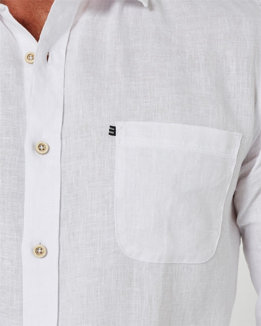 Pilbara Men's Linen L/S Shirt