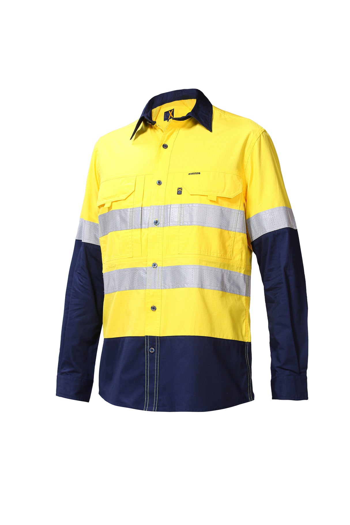 RMX Flex Fit Utility Shirts, Two Tone, Reflective