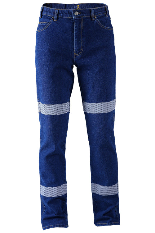 Rmx Flexible Fit Stretch Denim Jeans, Reflective