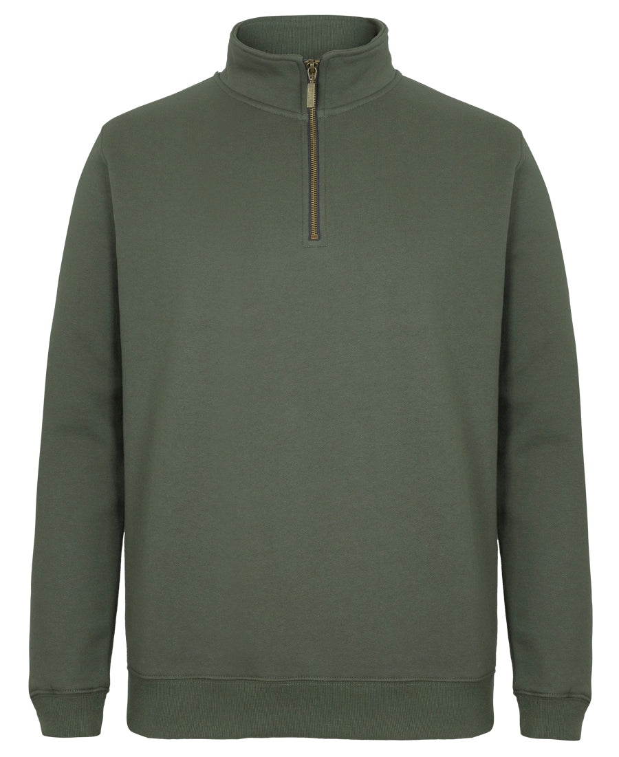 C of C Brass 1/2 Zip Sweat