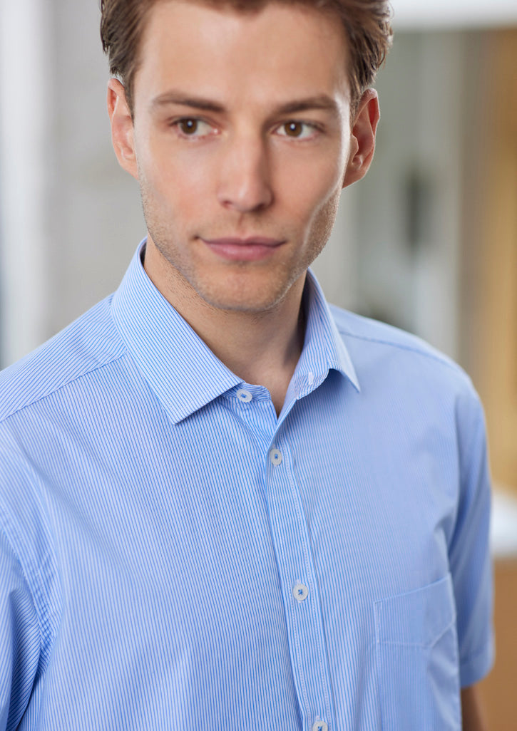 Mens Euro Short Sleeve Shirt