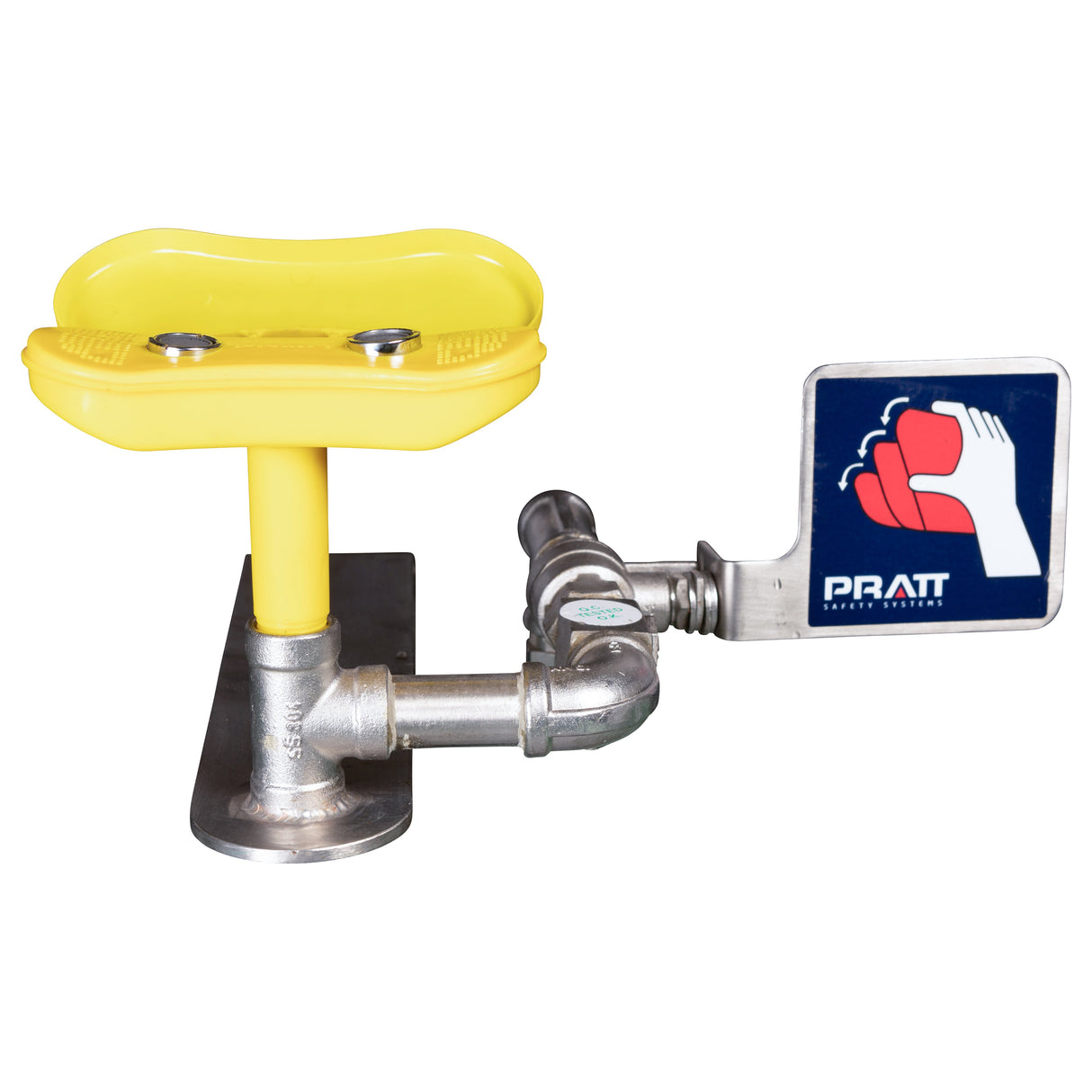 Wall Mounted Eye & Face Wash - No Bowl Or Foot Treadle