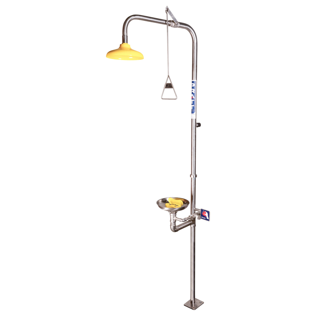 Combination Shower With Eye & Face Wash And Bowl - No Foot Treadle