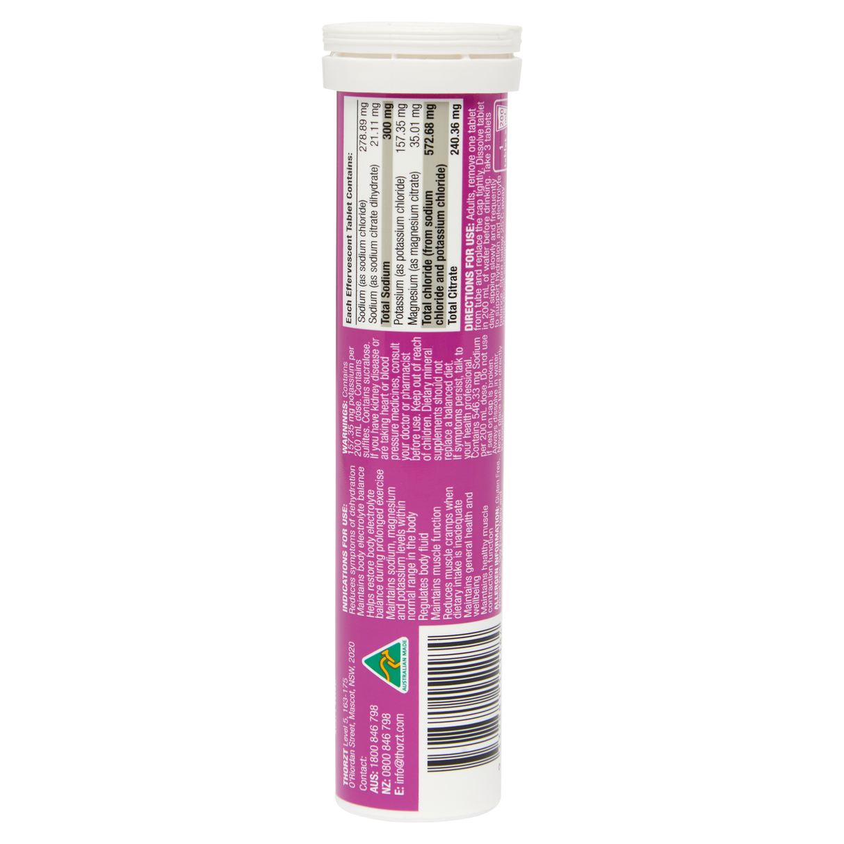 Effervescent Tablets - Hydration (8 Pack)