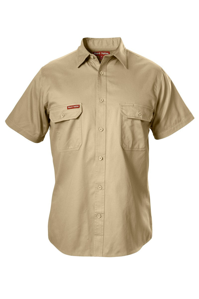 Hard Yakka Foundations Cotton Drill Short Sleeve Shirt