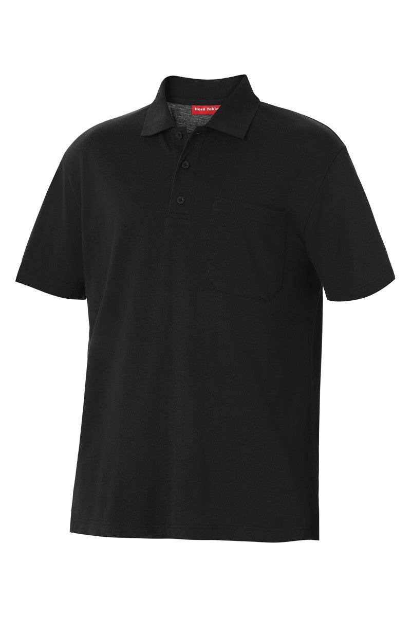 Hard Yakka Foundations Pique Short Sleeve Polo