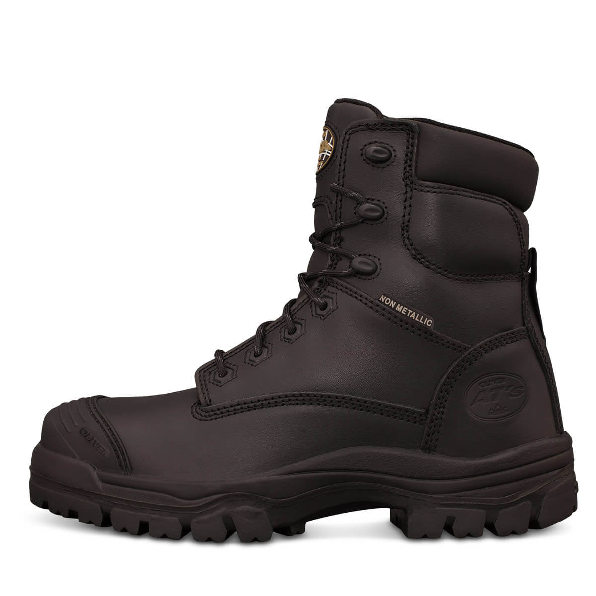 Lace Up Zip Side 6" Composite Toe Cap Boot