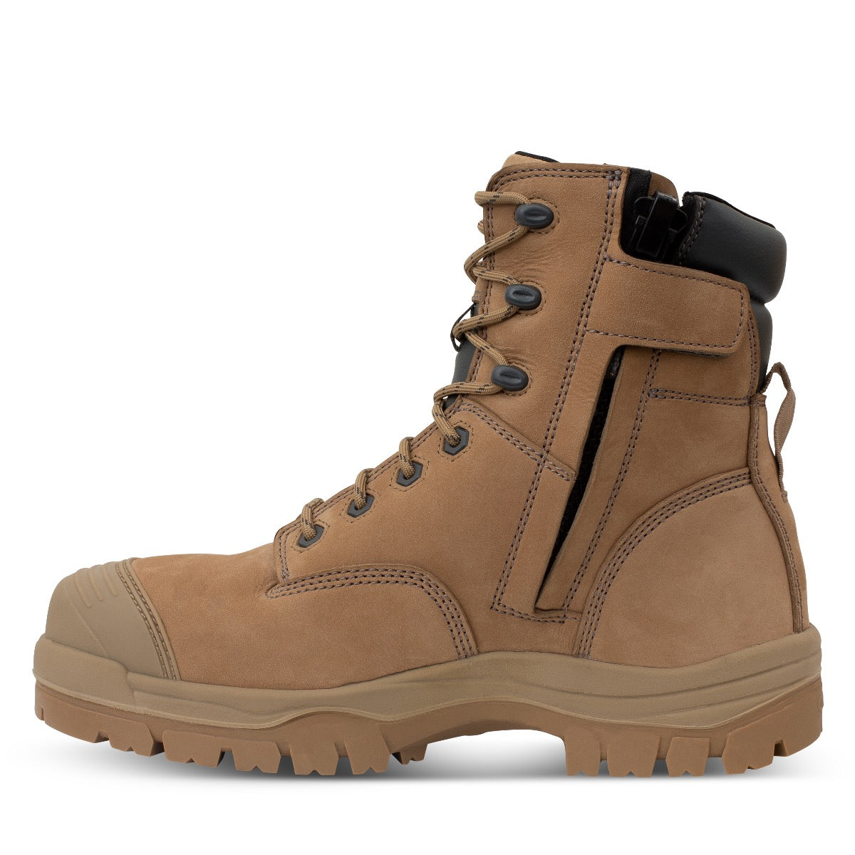 Lace Up Zip Side 6" Composite Toe Cap Boot