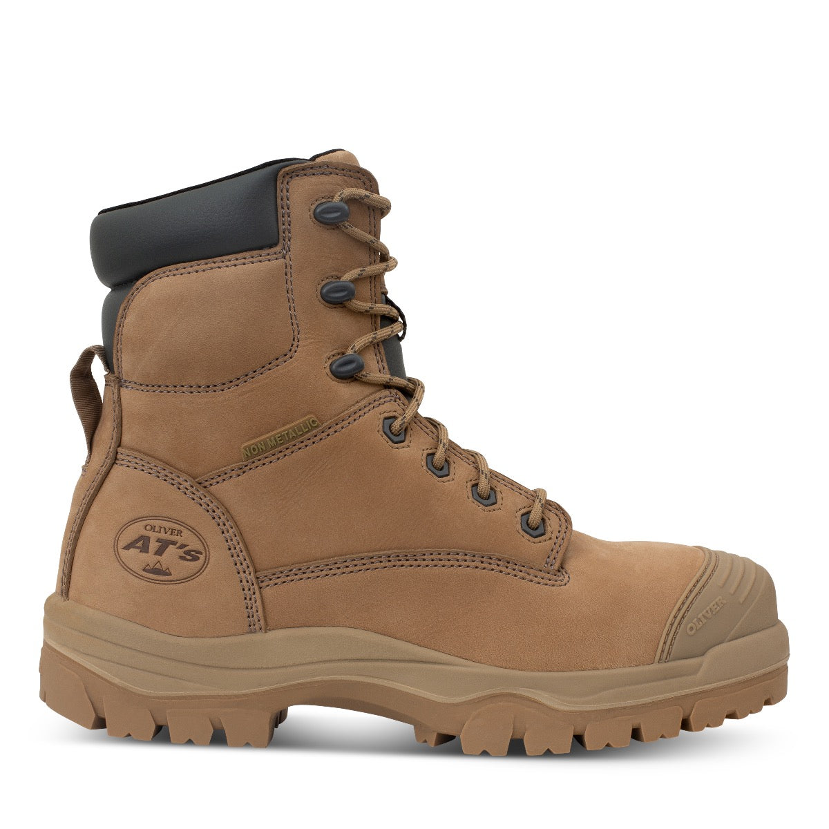Lace Up Zip Side 6" Composite Toe Cap Boot
