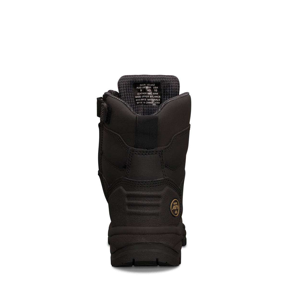 Lace Up Zip Side 6" Steel Cap Boot