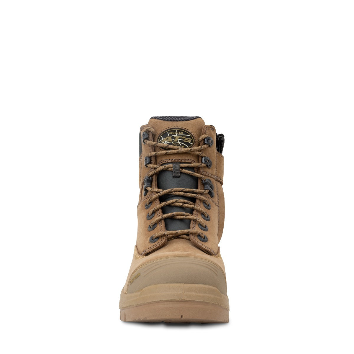 Lace Up Zip Side 6" Steel Cap Boot