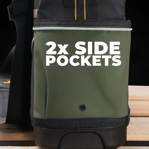 Deluxe PVC Hard Base Tool Bag - Medium