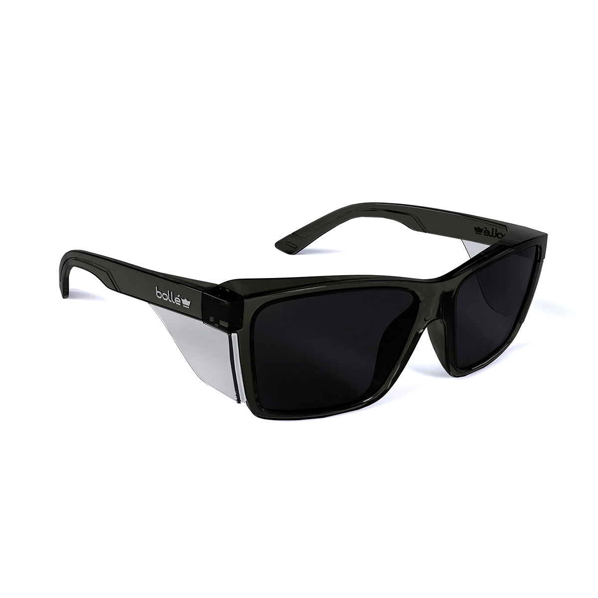 STKS 420 - Smoke PC Lens - PLATINUM (ASAF) - Graphite PC Temples/Frame