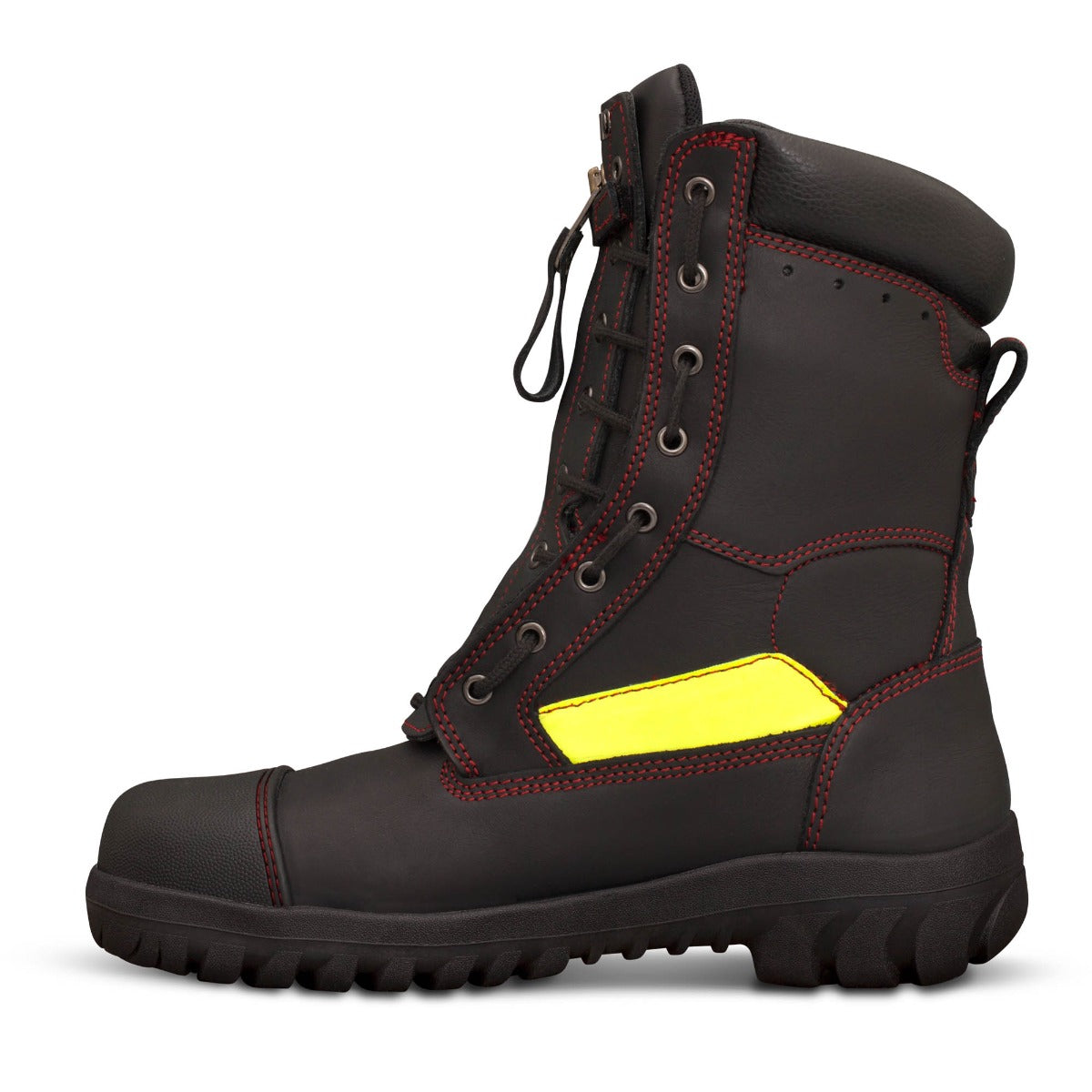 Lace Up Zip 9" Structural Fire Boot
