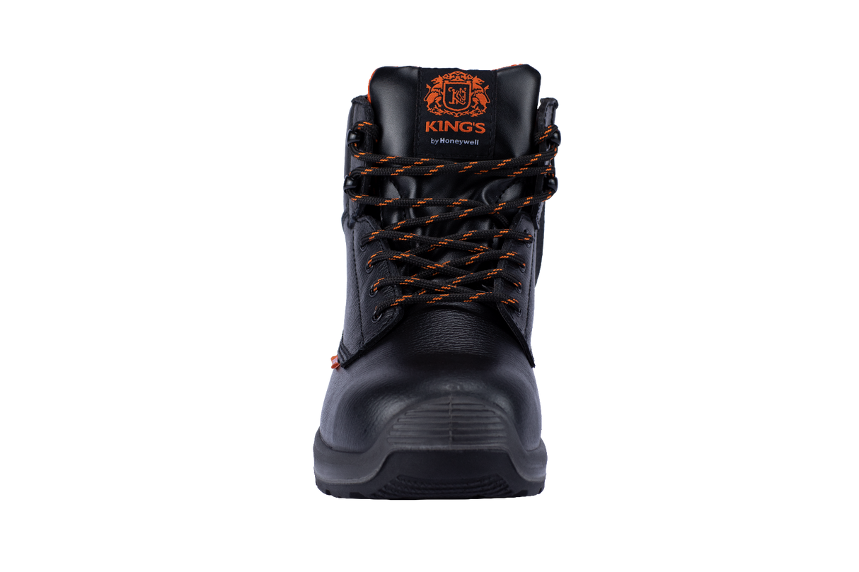 King's Lace Up Zip Side Boot