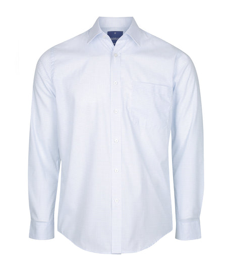 Mens Micro Check Shirt