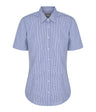 Womens Gingham Shirt Short Slv