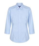 Womens Gingham Shirt 3/4 Slv