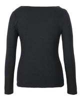 C of C Ladies L/S Boat Neck Tee