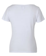 C of C Ladies S/S Boat Neck Tee