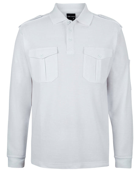 JB's L/S 250 Epaulette Polo