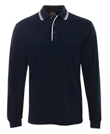 JB's L/S C/Trast Polo