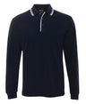 JB's L/S C/Trast Polo