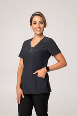 Short Sleeve 4-Way Stretch Tunic