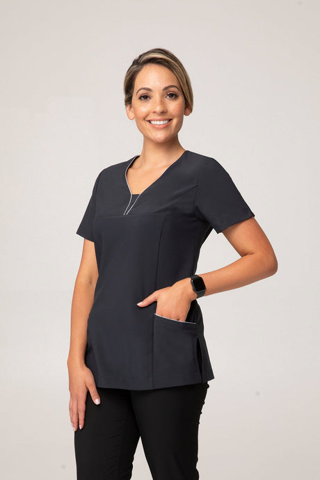 Short Sleeve 4-Way Stretch Tunic
