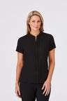 Short Sleeve Envy - Pleated Front Shirt