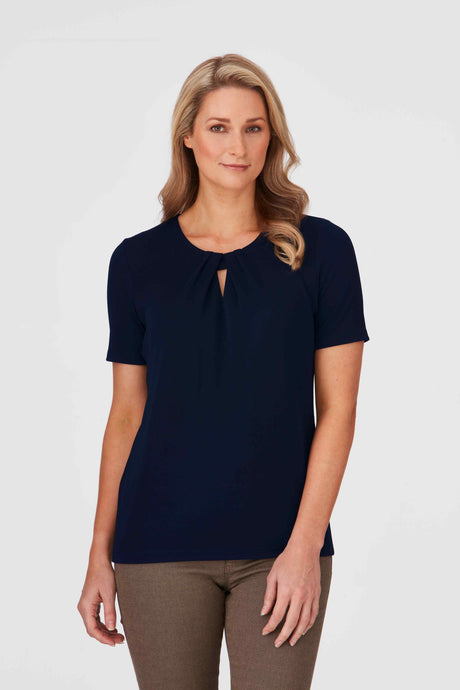 Short Sleeve The Keyhole Knit