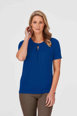 Short Sleeve The Keyhole Knit