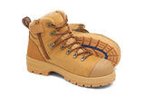 Wheat Water-Resistant Nubuck Safety Boot