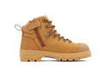 Wheat Water-Resistant Nubuck Safety Boot