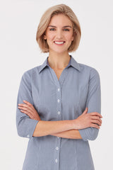 3/4 Sleeve Pippa Check