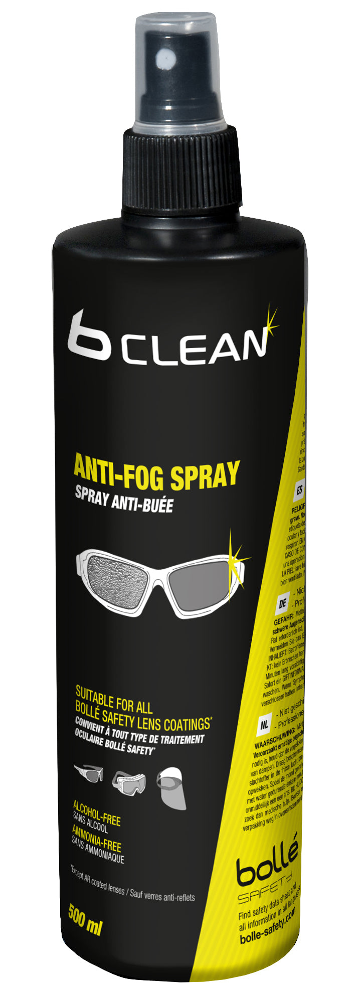 B250 B-Clean 500ml Anti-Fog Spray