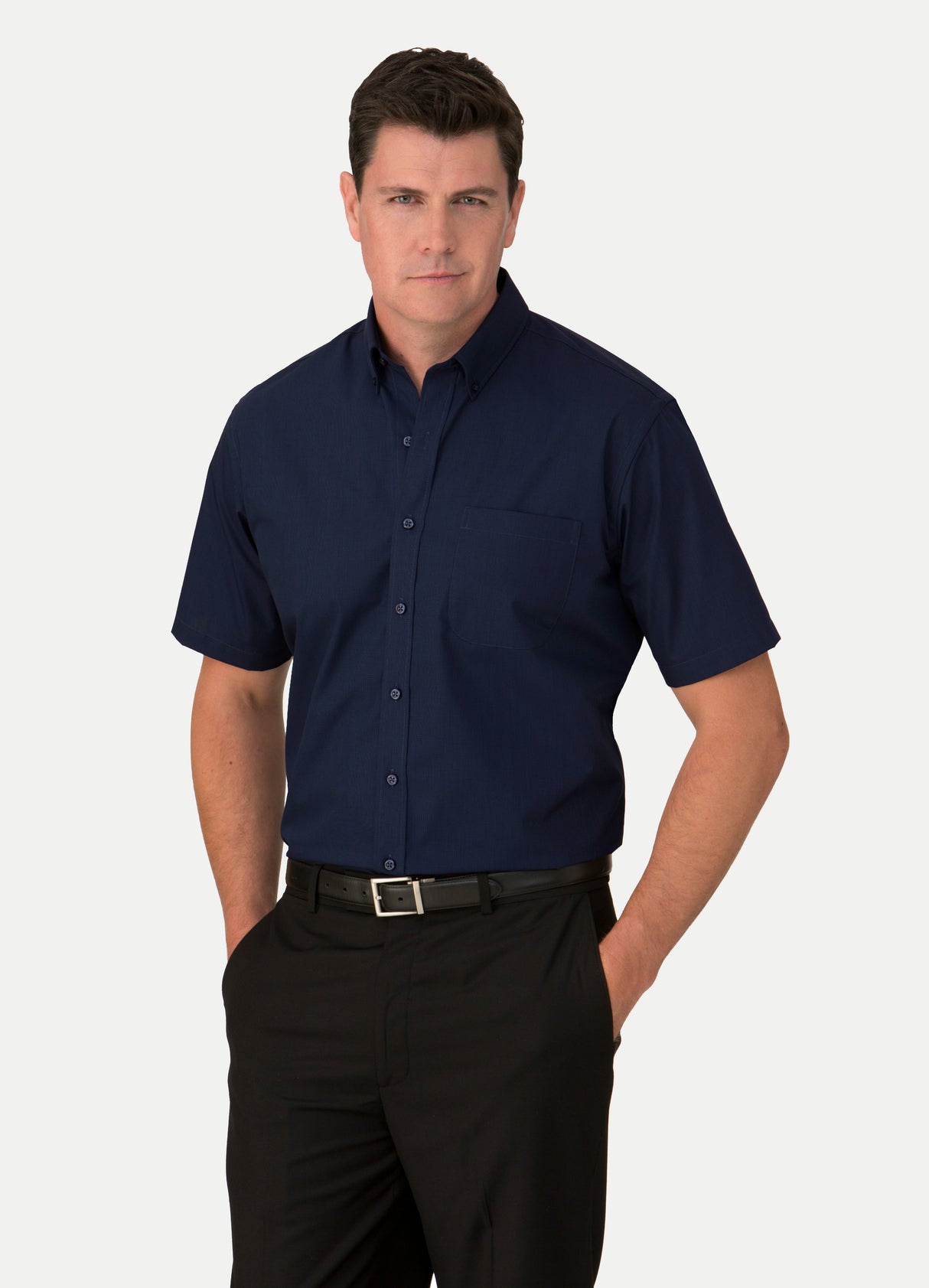 Short Sleeve Micro Check