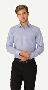 Long Sleeve Shadow Check