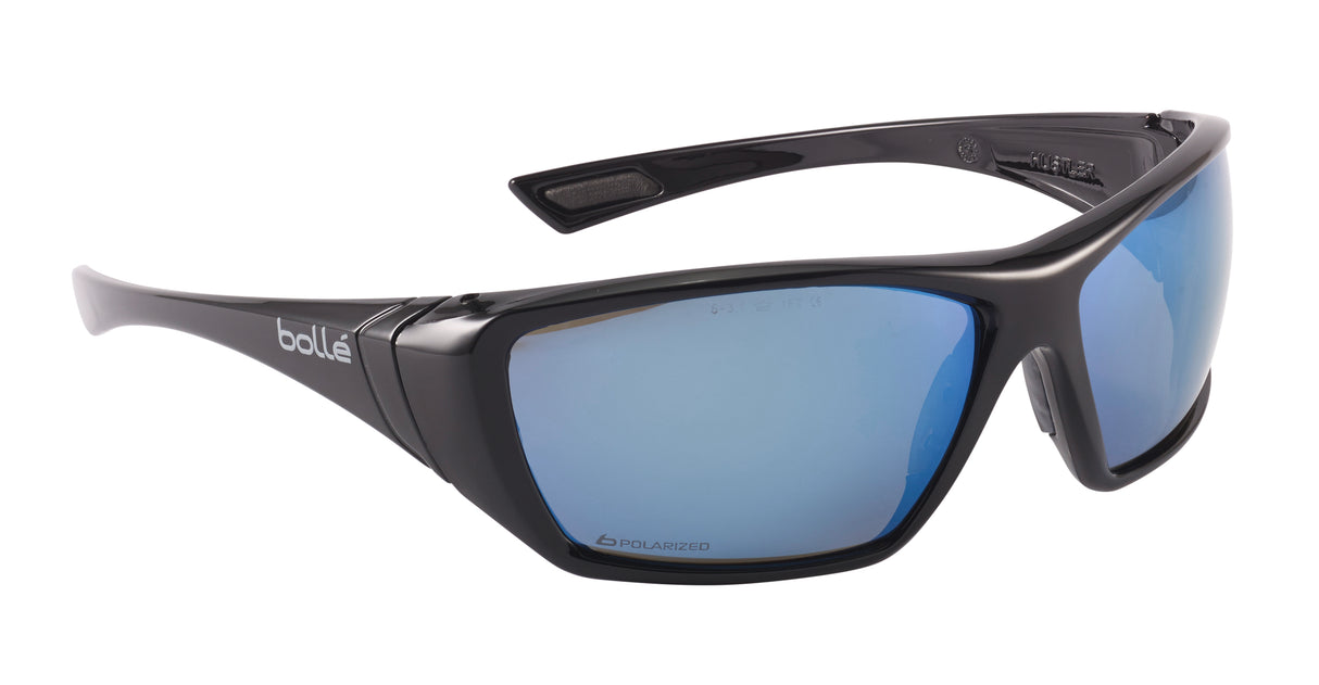 HUSTLER Cobalt Flash (Blue Mirror) Polarised AS/AF Lens - Soft Drawstring Pouch
