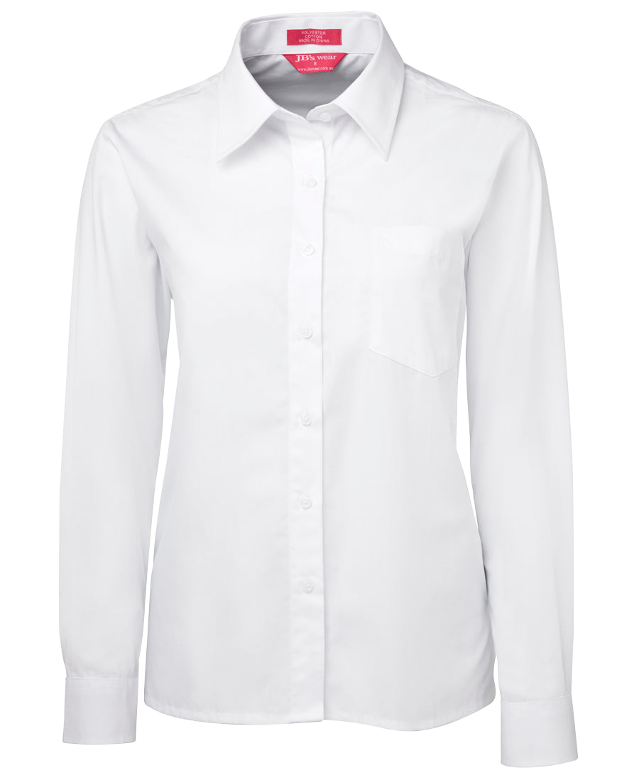 JB's Ladies L/S Original Poplin Shirt