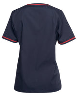 JB's Contrast Ladies Scrubs Top