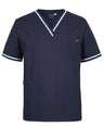 JB's Contrast Unisex Scrubs Top