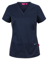 JB's Ladies Premium Stretch Panel Scrub Top