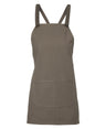 JB's Cross Back 65X71 Bib Canvas Apron (Without Strap)